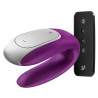 Satisfyer Double stimulateur connecté Double Fun Satisfyer Violet
